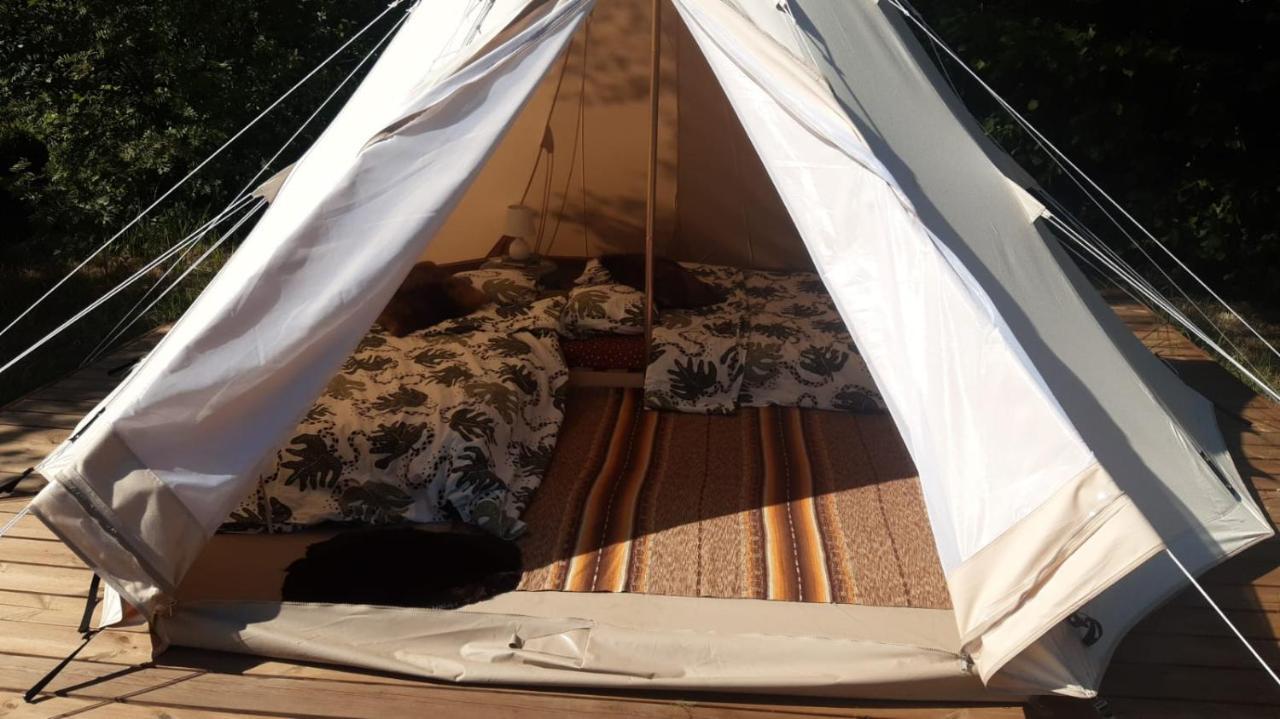 Glamping Fluffy Horns - Glempings Pukainie Ragi Hotel Plieņciems Екстериор снимка