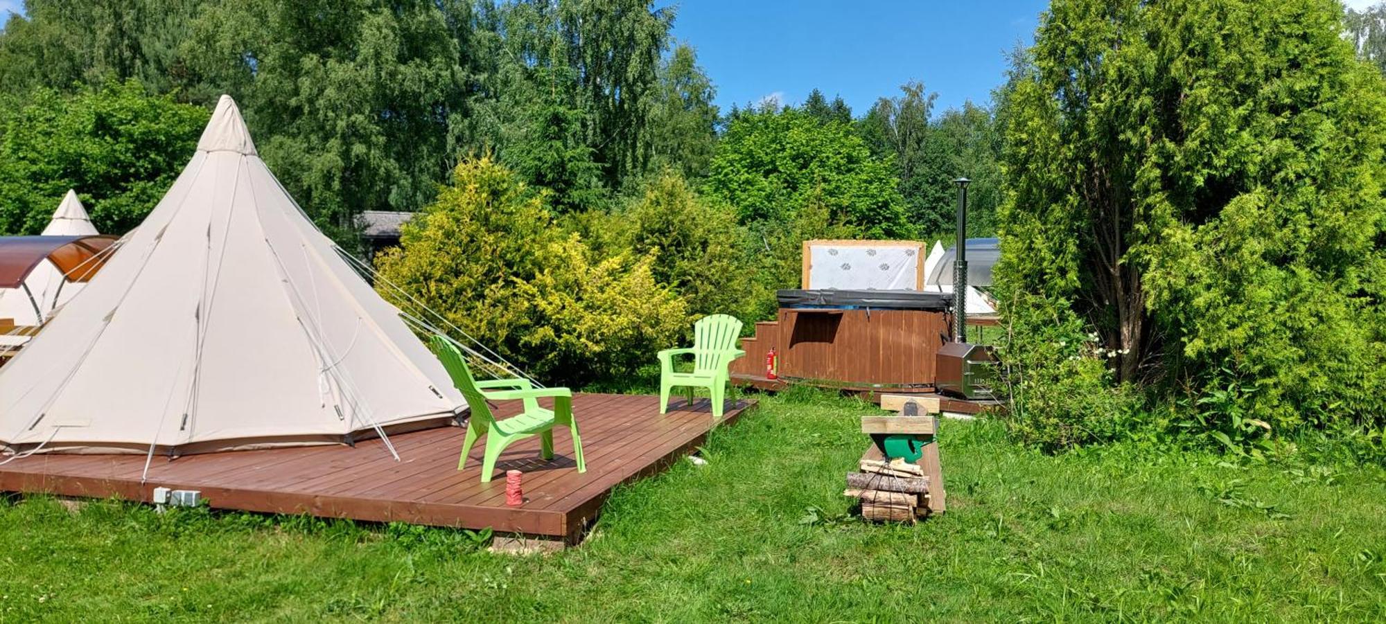 Glamping Fluffy Horns - Glempings Pukainie Ragi Hotel Plieņciems Екстериор снимка